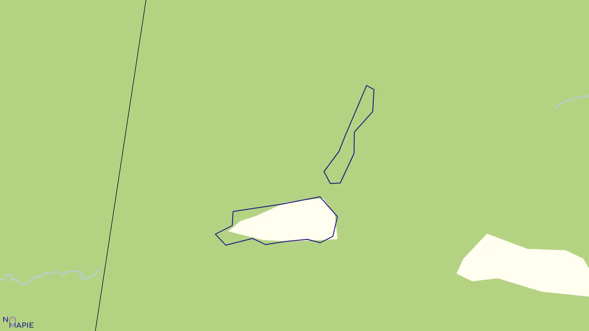 Mapa obrębu WOLANINY ENKLAWY w gminie tereszpol